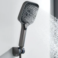 Смеситель для ванны с душем Shevanik S9602T оружейная сталь