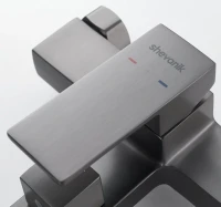 Смеситель для ванны с душем Shevanik S9602T оружейная сталь