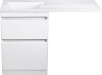 Мебель для ванной комнаты Style Line Даллас 120 Люкс Plus напольная, белая, эмаль R