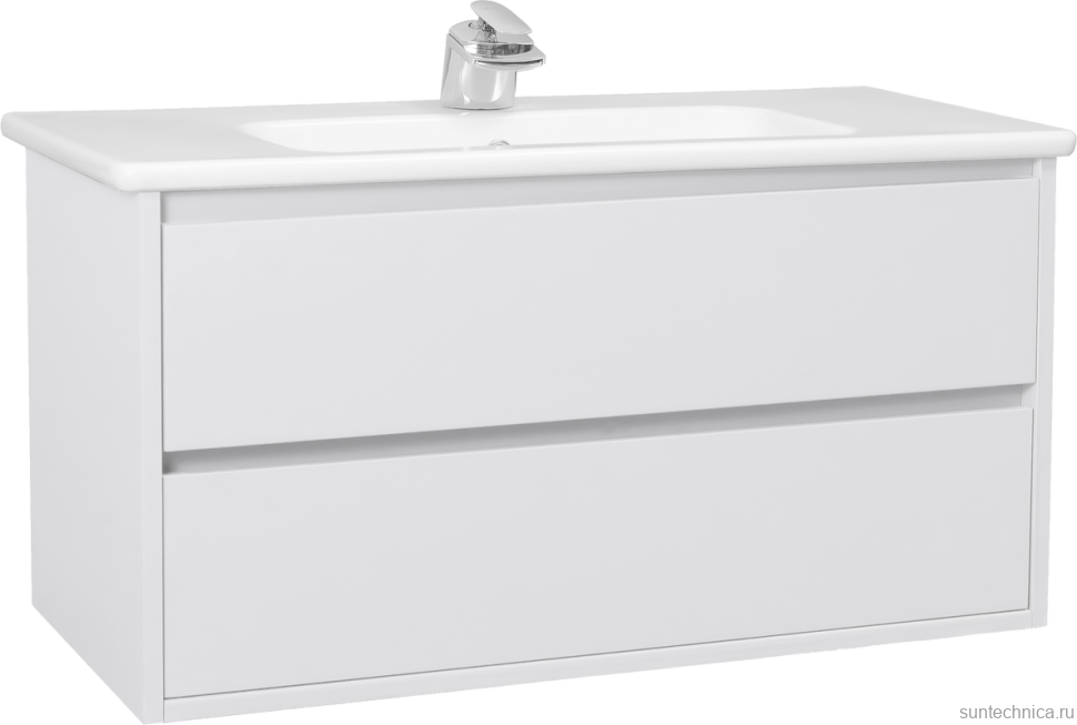 Тумба с раковиной Bellezza Лоренцо 100 белая