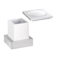 Набор Стакан Bemeta Gamma 145511012 + Мыльница 145708314 Набор Стакан Bemeta Gamma 145511012 + Мыльница 145708314