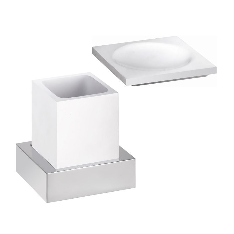 Набор Стакан Bemeta Gamma 145511012 + Мыльница 145708314