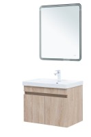 Мебель для ванной комнаты Aquanet Оптима 70 подвесная, дуб светлый