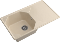 Комплект Мойка GranFest Unique U-840L кашемир + Измельчитель Bone Crusher BC 910-SL-Slim Line