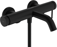 Смеситель для ванны с душем Hansgrohe Tecturis S 73422670 матовый черный