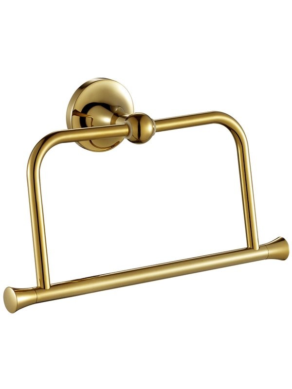 Держатель для полотенец AltroBagno Corposso 081312 Gl золото, кольцо