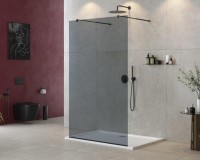 Душевая перегородка Cezares Liberta -L-2-120-GR-NERO