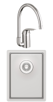 Комплект Мойка Florentina Оптима OHM.300.400 + Смеситель Grohe Euroeco