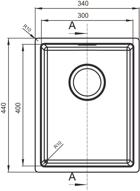 Комплект Мойка Florentina Оптима OHM.300.400 + Смеситель Grohe Euroeco