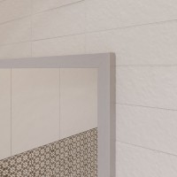 Зеркало STWORKI Брамминг 70х90, серебро