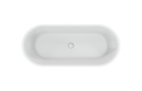 Ванна AQUAme акриловая отдельностоящая AQM3501MW