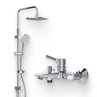 Душевой комплект Смеситель AM.PM X-Joy F85B10000 + Стойка Like F0780064 Душевой комплект Смеситель AM.PM X-Joy F85B10000 + Стойка Like F0780064