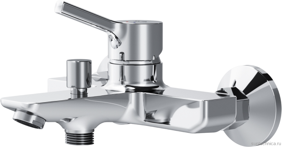 Душевой комплект Смеситель AM.PM X-Joy F85B10000 + Стойка Like F0780064