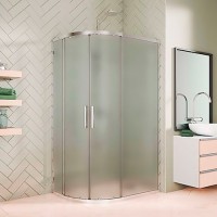 Душевой уголок Kubele DE018 RBG-MAT-CH 120х100