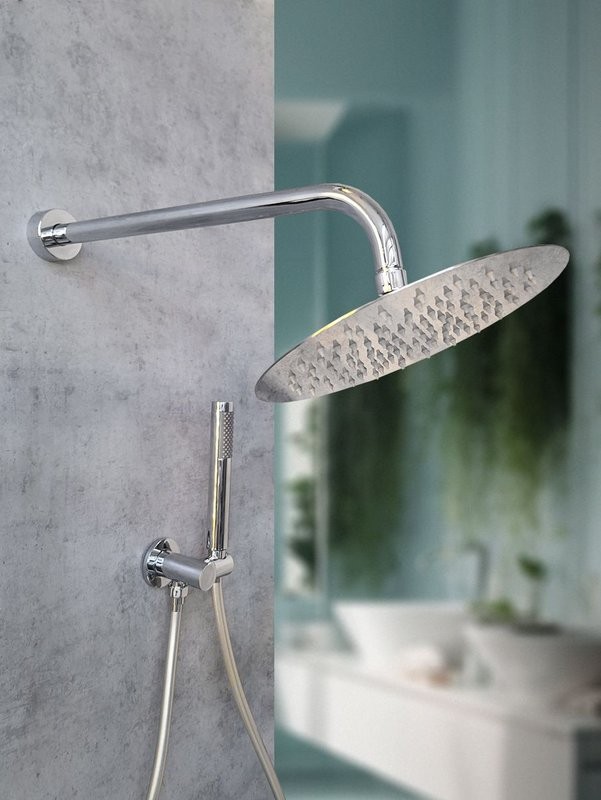 Душевой комплект AltroBagno Unione 040106 Cr С ВНУТРЕННЕЙ ЧАСТЬЮ, хром