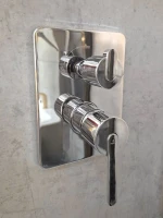 Душевой комплект AltroBagno Unione 040106 Cr С ВНУТРЕННЕЙ ЧАСТЬЮ, хром
