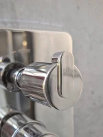 Душевой комплект AltroBagno Unione 040106 Cr С ВНУТРЕННЕЙ ЧАСТЬЮ, хром