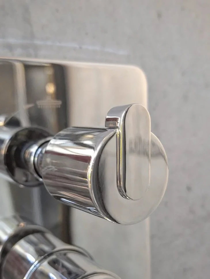 Душевой комплект AltroBagno Unione 040106 Cr С ВНУТРЕННЕЙ ЧАСТЬЮ, хром
