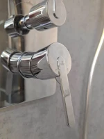 Душевой комплект AltroBagno Unione 040106 Cr С ВНУТРЕННЕЙ ЧАСТЬЮ, хром