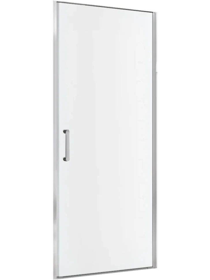 Душевая дверь в нишу Abber Sonnenstrand AG04080M 80 см, профиль хром, стекло матовое