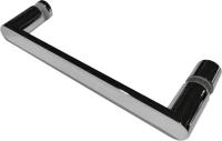 Душевая дверь в нишу Abber Sonnenstrand AG04080M 80 см, профиль хром, стекло матовое