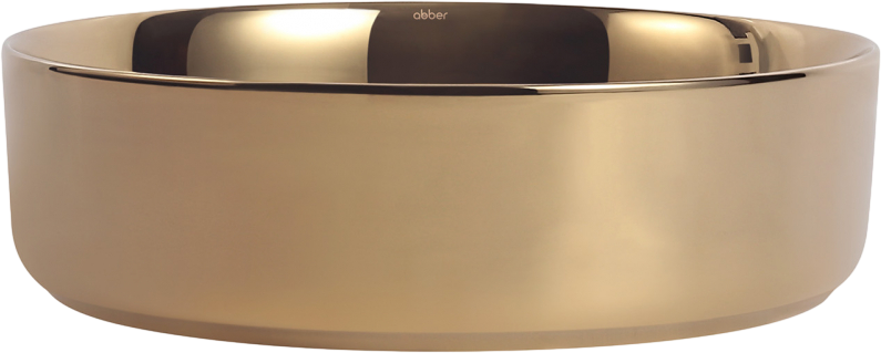 Накладная раковина Abber Bequem AC2109GG золото