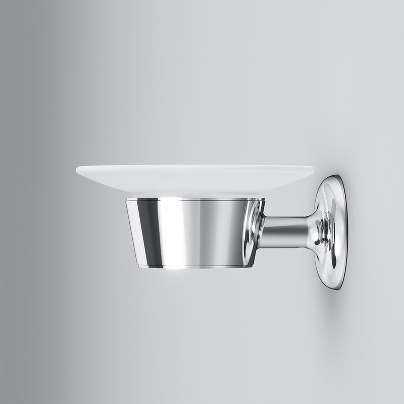 Мыльница AM.PM Like A8034200 настенная, стеклянная, хром