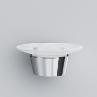 Мыльница AM.PM Like A8034200 настенная, стеклянная, хром Мыльница AM.PM Like A8034200 настенная, стеклянная, хром