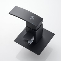 Гигиенический душ Rose R1505H-2 со смесителем, С ВНУТРЕННЕЙ ЧАСТЬЮ, черный