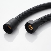 Гигиенический душ Rose R1505H-2 со смесителем, С ВНУТРЕННЕЙ ЧАСТЬЮ, черный