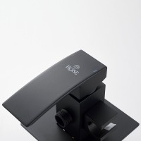Гигиенический душ Rose R1505H-2 со смесителем, С ВНУТРЕННЕЙ ЧАСТЬЮ, черный