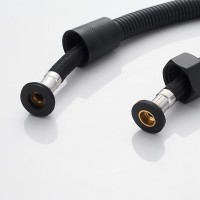 Гигиенический душ Rose R1505H-2 со смесителем, С ВНУТРЕННЕЙ ЧАСТЬЮ, черный