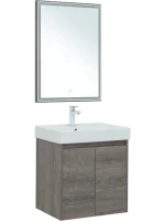 Мебель для ванной комнаты Aquanet Nova Lite 60 дуб рошелье, с дверками
