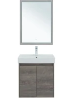 Мебель для ванной комнаты Aquanet Nova Lite 60 дуб рошелье, с дверками