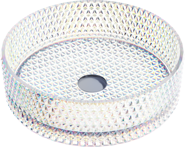 Накладная раковина Ceramicanova Cristal CN6059 неон