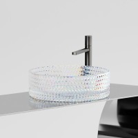 Накладная раковина Ceramicanova Cristal CN6059 неон