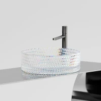 Накладная раковина Ceramicanova Cristal CN6059 неон