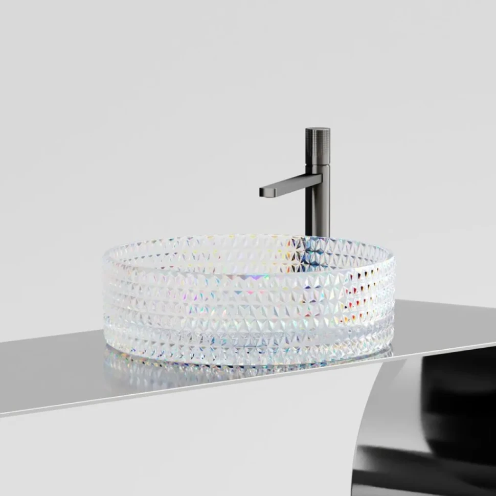 Накладная раковина Ceramicanova Cristal CN6059 неон