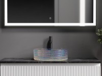 Накладная раковина Ceramicanova Cristal CN6059 неон
