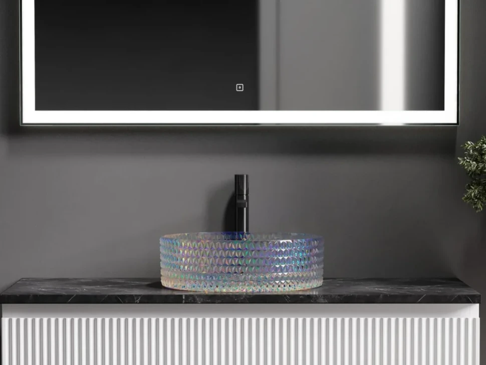 Накладная раковина Ceramicanova Cristal CN6059 неон