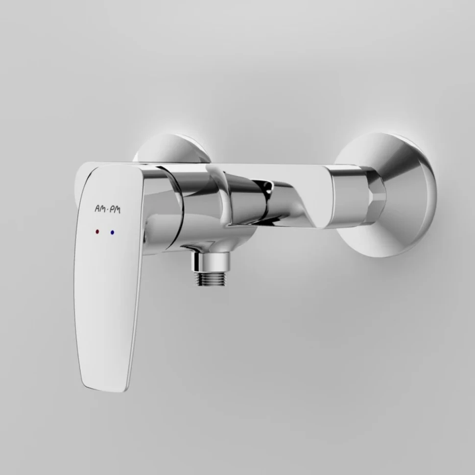Душевой комплект Смеситель для душа AM.PM Tender + Гарнитур Spirit V2.0