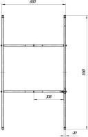 Акриловая ванна Marka One Pragmatika 175x75 см, правая, пристенная, белая, с каркасом, обрезная