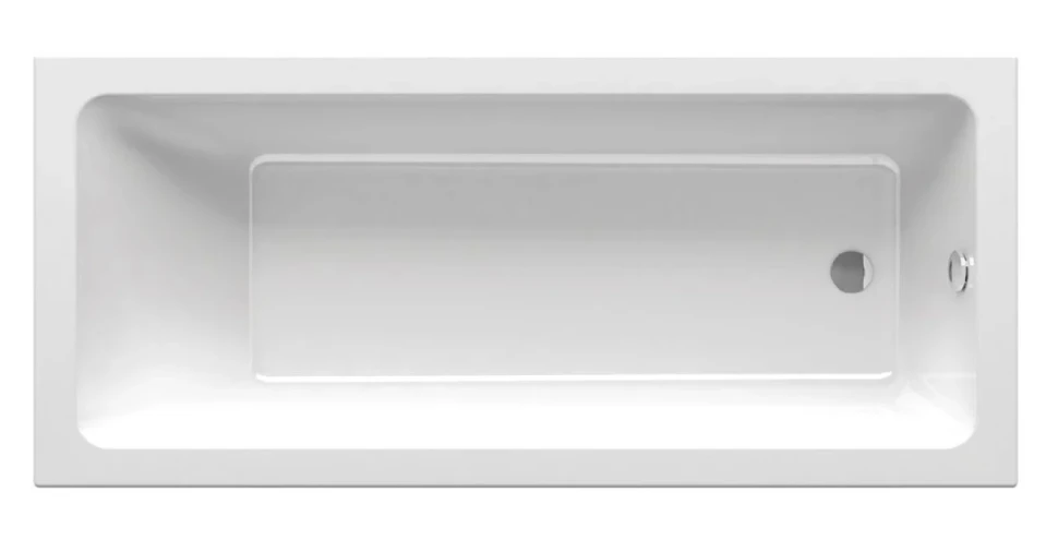 Акриловая ванна Ravak 10° без опоры 170x75 см, встраиваемая, белая