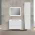 Мебель для ванной Vincea Vico 80 белая глянцевая
