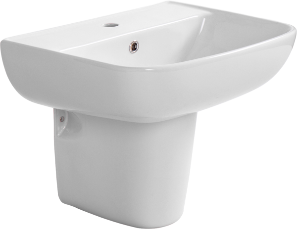 Раковина AQUATEK AQ5430-00 с полупьедесталом