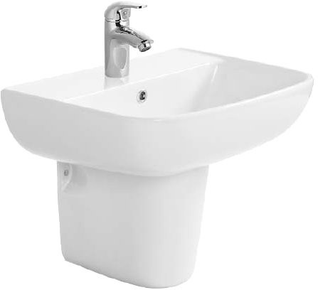 Раковина AQUATEK AQ5430-00 с полупьедесталом