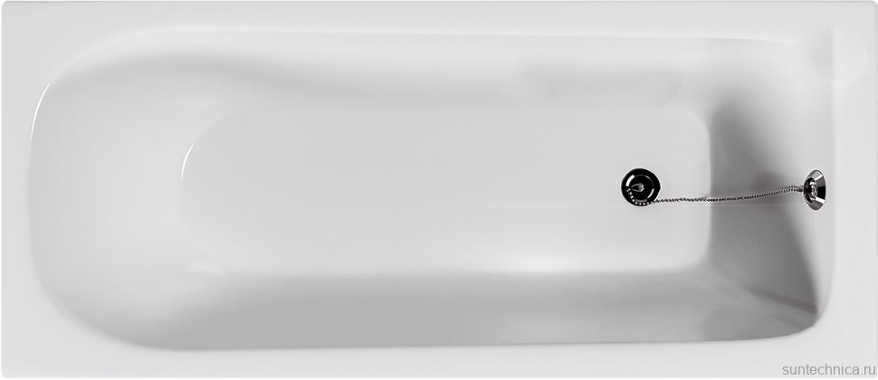 Чугунная ванна Goldman Classic 120x70 см, встраиваемая, белая, на ножках