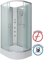 Душевая кабина Niagara Classic NG-33094-14LBKG 100х90 см, без крыши, с гидромассажем