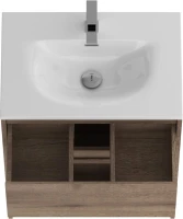 Тумба с раковиной BelBagno Kraft 39 60 напольная, rovere tabacco, раковина BB-8099-3-60