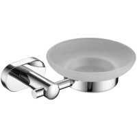 Мыльница Shevanik SG51 SG5103 настенная, стеклянная, хром Мыльница Shevanik SG51 SG5103 настенная, стеклянная, хром